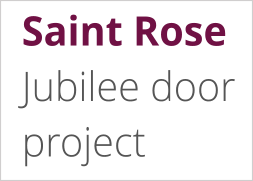 Saint Rose Jubilee door project